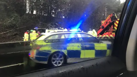 Wales news service M4 crash