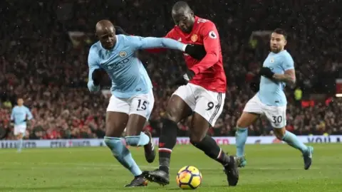 PA Manchester City v Manchester United