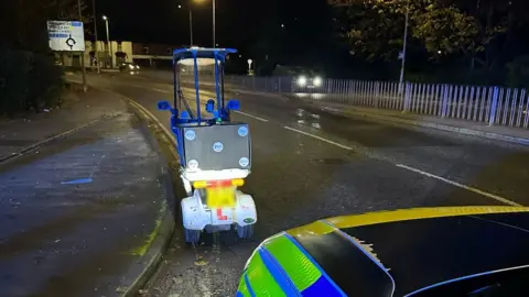 Lancashire Police Mobility scooter