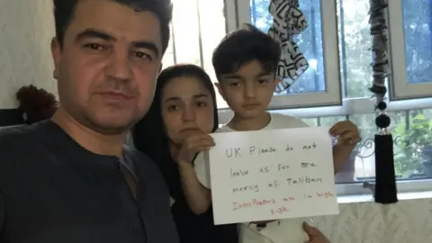 Contributor Burhan and his family pleading for help to evacuate from Afghanistan