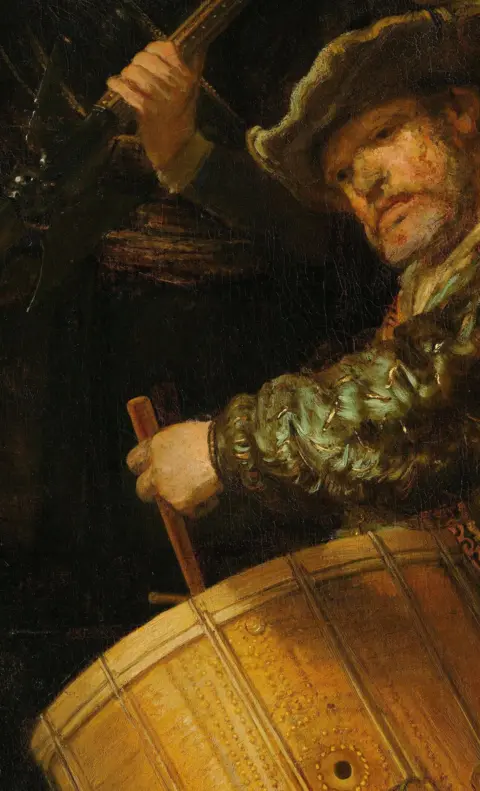 Rijksmuseum Detail from The Night Watch