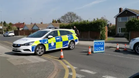 Kieran Dixon Police cordon