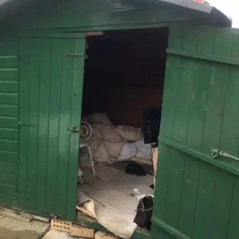 GLAA Slavery shed