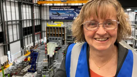 BBC Sue Partridge, Head of Airbus Filton