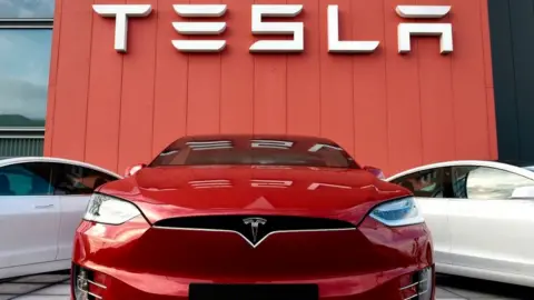 Getty Images Tesla car