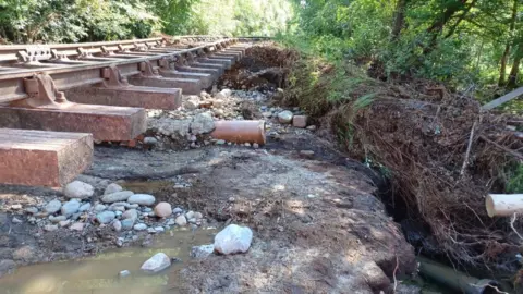 Network Rail Scotland Damage to West Highland Line