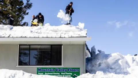 South Lake Tahoe The mountain town buried by California winter chaos