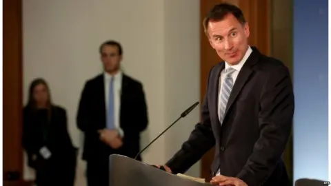 EPA Foreign Secretary Jeremy Hunt