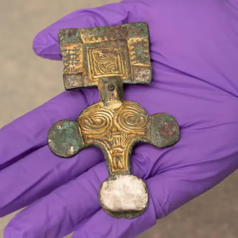 Rutland County Council Anglo-Saxon brooch