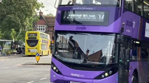 BBC/Patrick O'Hagan Busses in Reading