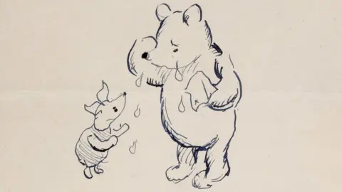 Dominic Winters Auctioneers Winnie the Pooh and Piglet