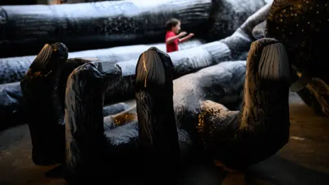 Getty Images A giant by artist Phlegm