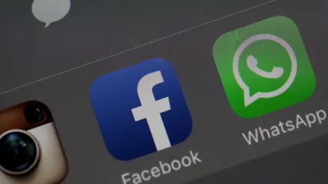 Getty Images Facebook and WhatsApp apps