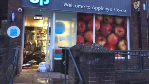 Appleby Co-op flooding