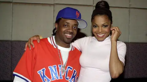 Getty Images Jermaine Dupri and Janet Jackson