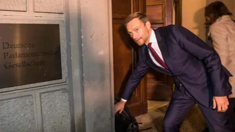 AFP/Getty Christian Lindner of the FDP
