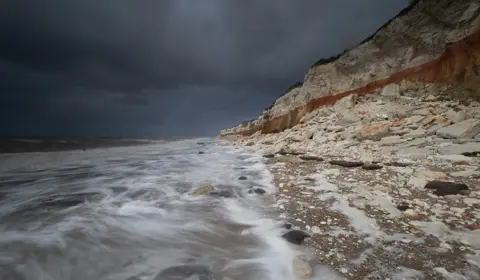 Harry Wheeler-Brand Red and white cliffs in Hunstanton, Norfolk