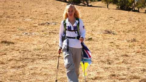 Sofiia Volovyk Ukrainian hiker Sofiia Volovyk