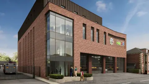 Bond Bryan Artist impression of new station