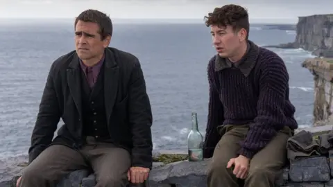 Searchlight Pictures Colin Farrell and Barry Keoghan for The Banshees of Inisherin