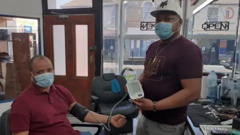 LSBU Blood pressure test