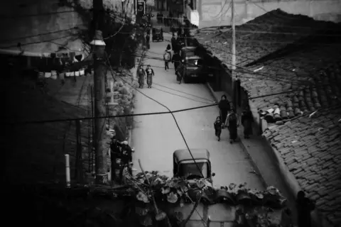 James Rodriguez Street scene in Chajul, Quiche, Guatemala. February 11, 2021.