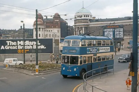 David Pirmann Trolleybus in Bradford