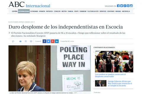 ABC Spanish ABC website