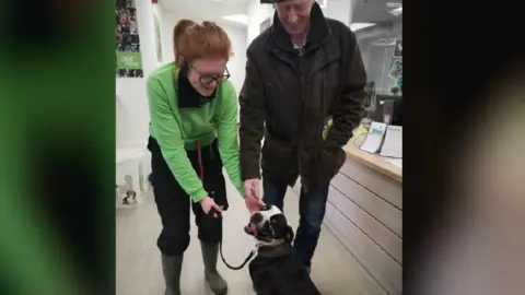 Birmingham Dogs' Home Owner with dog