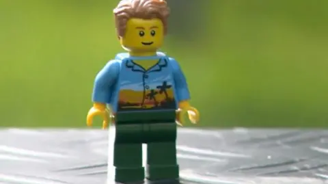 Jack was on his way to school when he lost his special mini figure, known as Lego Jack.