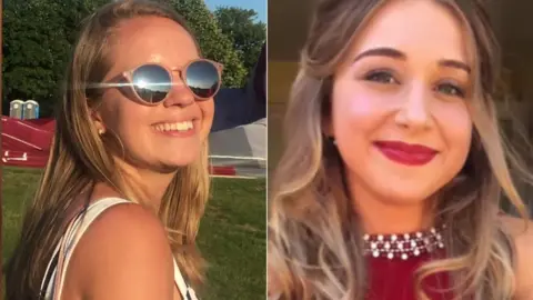 Family handouts Poppy Devey Waterhouse and Ellie Gould