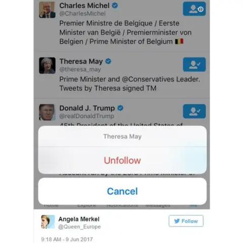 Twitter/@Queen_Europe Screen grab of tweet by @Queen_Europe