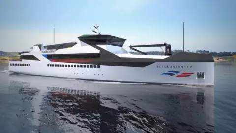 BMT The Scillonian IV passenger ferry