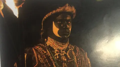 Jack Brown A more authentic Zulu dress, which Mr Gumede was initially shown