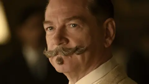 Rob Youngson Kenneth Branagh as Hercule Poirot