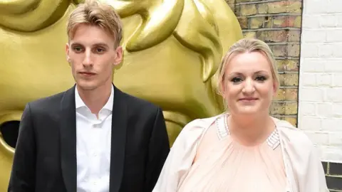 Ian West Charlie and Daisy May Cooper attending the BAFTA Craft Awards at the Brewery in London