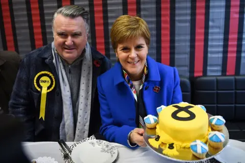 Getty Images John Nicolson and Nicola Sturgeon