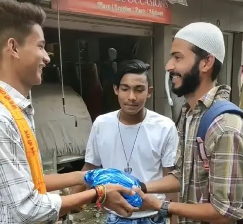 Ajay Barman Screengrab of a TikTok video created by Ajay Barman