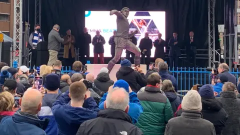 BBC Kevin Beattie statue