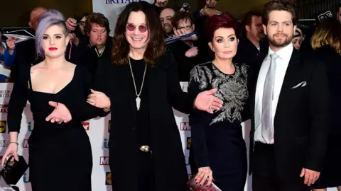 PA Media The Osbournes in 2015