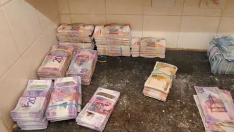 Police Scotland Seized cash
