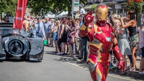 Anthony P Morris Ironman at Witney Carnival