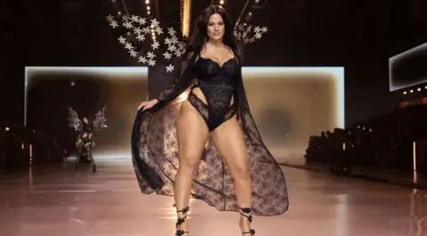 Getty Images Ashley Graham at the 2024 fashion show