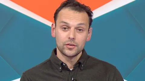 Josh Simons during his Newscast interview