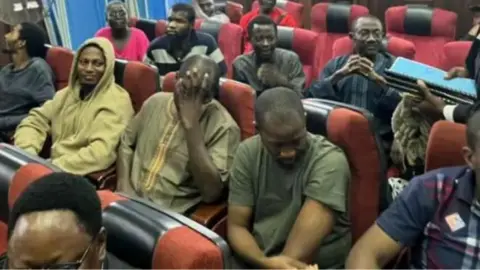 BBC Nigeria protesters in court