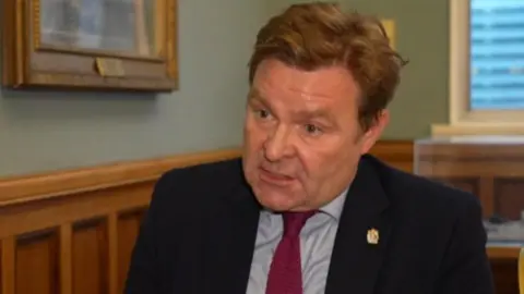 Council leader John Cotton