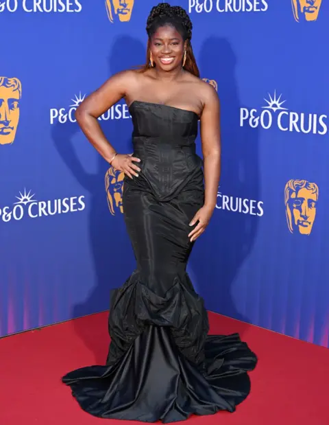 Getty Images Clara Amfo attends the 2025 BAFTA Television Awards with P&O Cruises at The Royal Festival Hall on May 11, 2025 in London, England