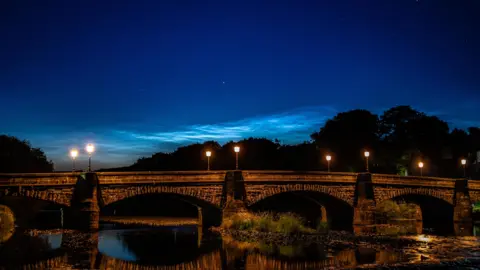 Dabby/BBC Weather Watchers Clouds from Newton Stewart