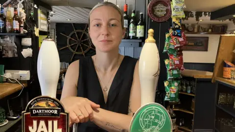BBC Pub landlady Hannah Canu