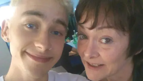 Vicki Thornton Photo of Olly Alexander with his mum Vicki Thornton